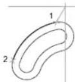 AUTODESK AutoCAD 2012 - Creation d'arcs en indiquant le point de départ, le centre et l'angle - 4