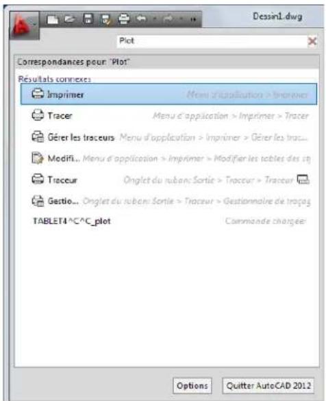 AUTODESK AutoCAD 2012 - Rechner des commandes - 1