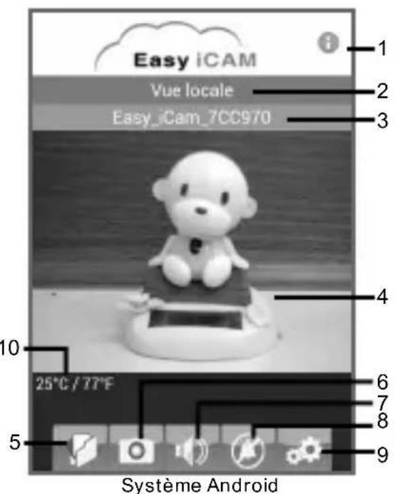 ITSIMAGICAL ICam Secura - Vue locale - 2