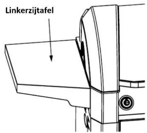 BORETTI ROBUSTO - Stap 1 - Bevestig de linkerzijtafel (nr.2) - 2