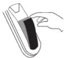 Caratec CAV222L - Die Fernbedienung - 1