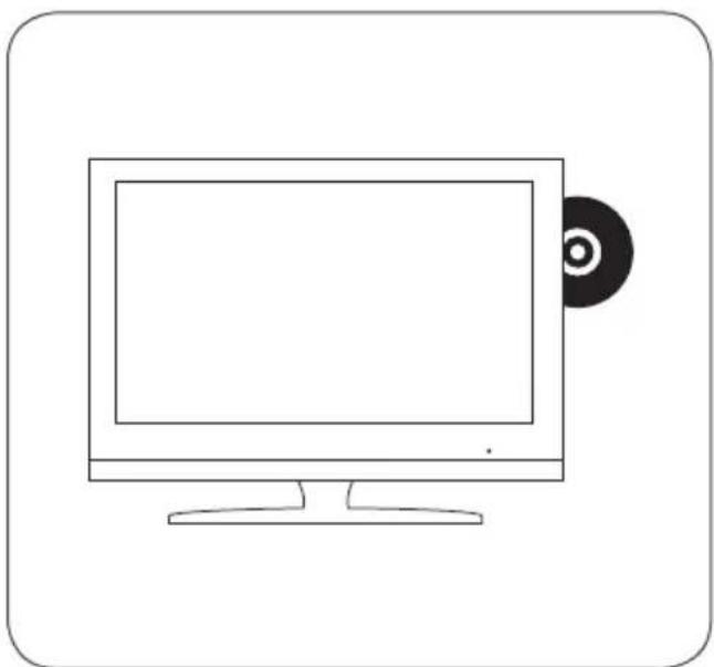 Caratec CAV192L - Wiedergabe einer DVD - 1