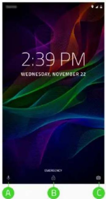 RAZER Phone - ÉCRAN DE VERROUILLAGE ET BUREAU - 1