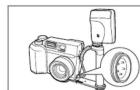 OLYMPUS FL20 - Montage du flash sur l'appareil photo - 2