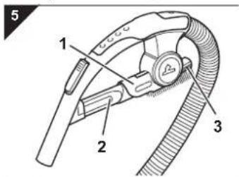 DIRT DEVIL Infinity V8 M5020 - Using further nozzles (accessories) - 1
