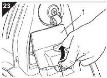 DIRT DEVIL Infinity V8 M5020 - Cleaning the hygienic exhaust filter - 1