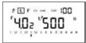 Gossen Digipro F - Cumul d'éclairs - 2