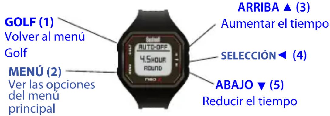 BUSHNELL Neo X GPS - Auto-Off (Apagado automatico) - 1