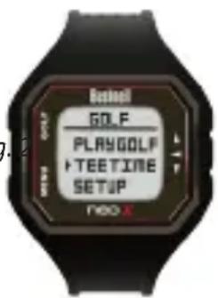 BUSHNELL Neo X GPS - Tee Time (Orario al tee) - 2