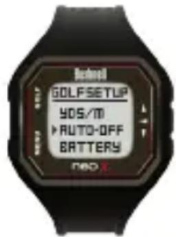 BUSHNELL Neo X GPS - Auto-Off (Spegnimento automatico) - 3