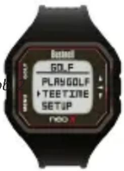 BUSHNELL Neo X GPS - Tee Time (Startzeit) - 2