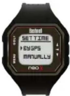 BUSHNELL Neo X GPS - Régler l'heure par GPS - 2