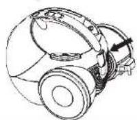 DAEWOO RCE01SBRED - Rangement de l'aspirateur - 1