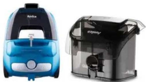 AMICA Bagio Eco VM 3041 - Очищення пилозбірника - 1