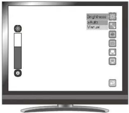 Brightness sAuto Manual