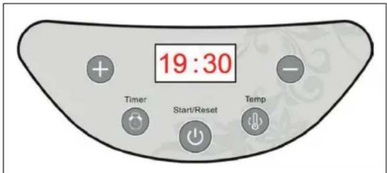 Klarstein Fruitower D 10031938 - Panel de control - 1
