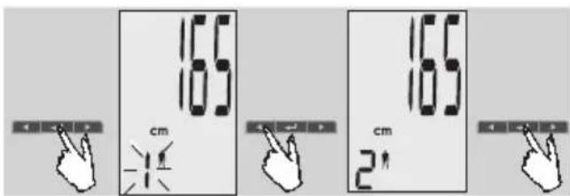 EXACTA GBF 9200 - Veri girişi - 1