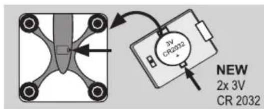 EXACTA GBF 9200 - Cambio de bateria - 1