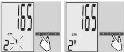 EXACTA GBF 9200 - Veri girişi - 2