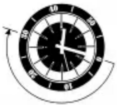Caravelle 43M118 - CÓMO USAR EL INDICADOR DE TIEMPO TRANSCURRIDO - 1
