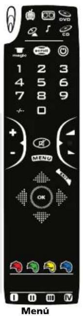 ONE FOR ALL Kameleon 6 URC 8060 - Panel "EL" con pantallas animadas - 3