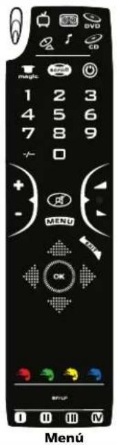 ONE FOR ALL Kameleon 6 URC 8060 - Panel "EL" con pantallas animadas - 5