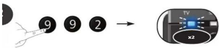 ONE FOR ALL URC 7130 Essence 3 - Resetare operationala - 7