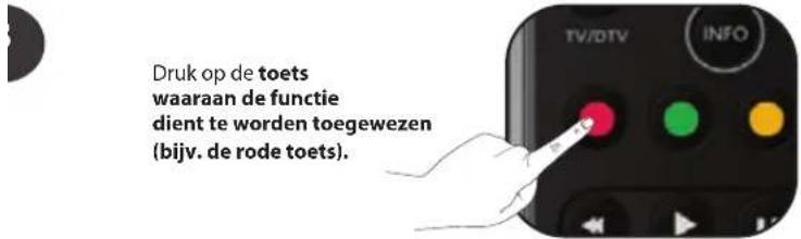 ONE FOR ALL URC 7130 Essence 3 - Een toets herstellen waar de oorspronkelijke functie - 3