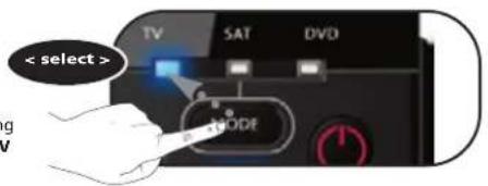 ONE FOR ALL URC 7130 Essence 3 - Mode Reassignment - 7