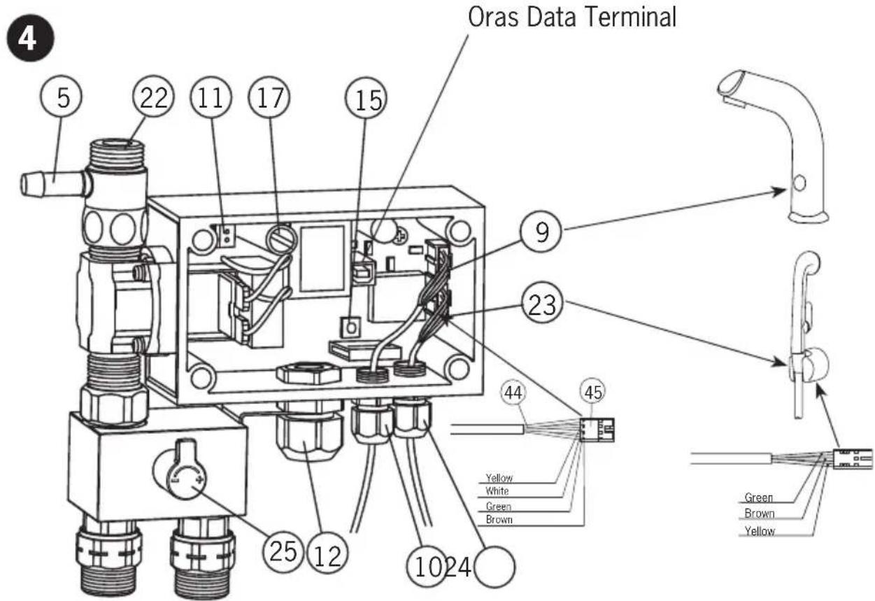 Oras Electra 6134 - 6105 - 12
