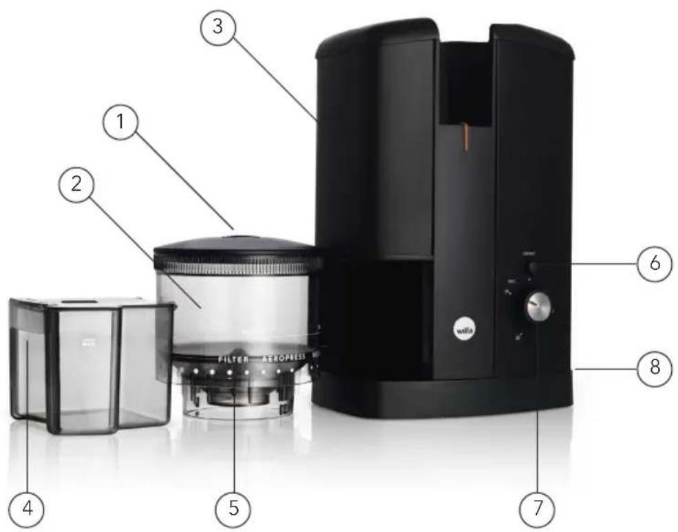 WILFA Svart Aroma CGWS130B - VISTA GENERAL DEL PRODUCTO - 1