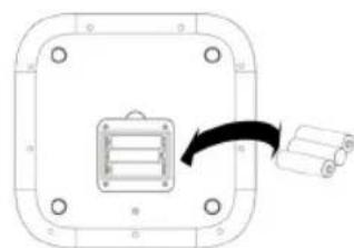 WILFA Splash KW60 - COLOCAR LAS PILAS - 1