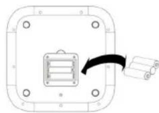 WILFA Splash KW60 - BATTERIEN EINLEGEN - 1