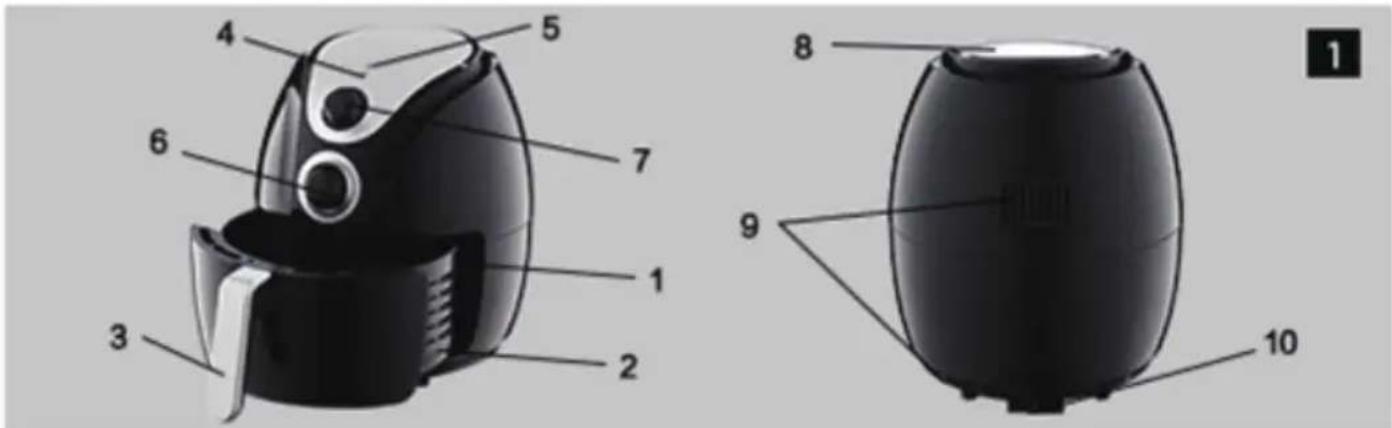 Aigostar 30JQW - DESCRIPTION GÉNÉRALE (FIG.1) - 1