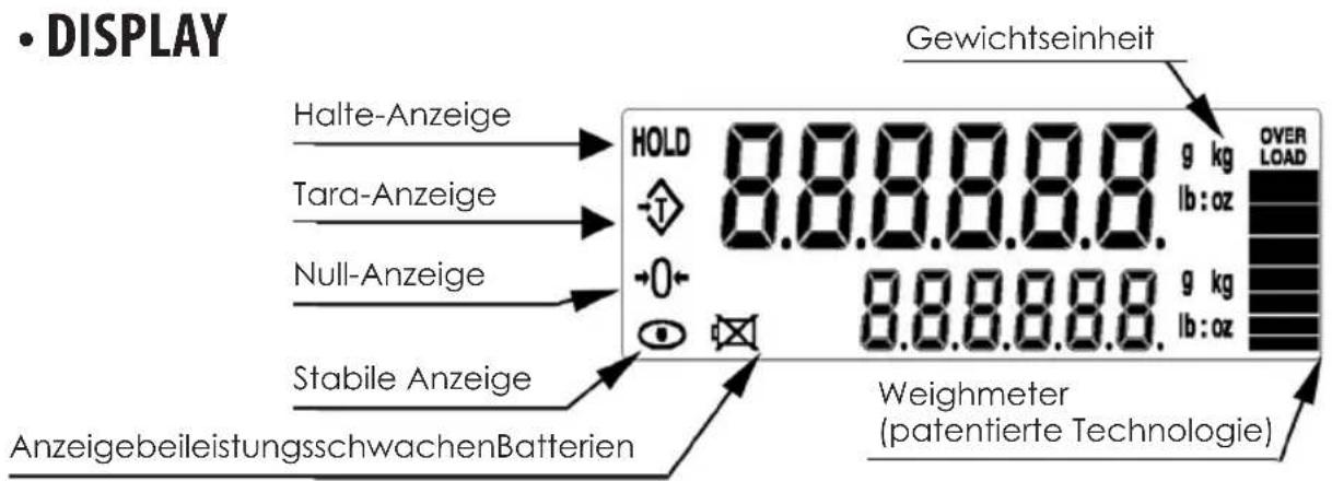 MyWeigh Ultrababy U2 - TASTENFUNKTIONEN - 3
