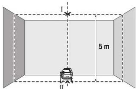 BOSCH GCL 215 Professional - 檢查鉛垂精準度 - 1