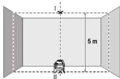 BOSCH GCL 215 Professional - Luotisuoruuden tarkastus - 1