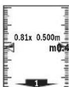 BOSCH GLM 50 C Professional - Stake out function (pozri obrazok F) - 1