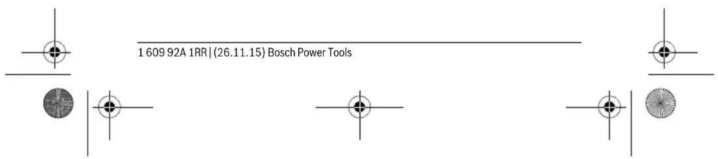 BOSCH GLM 50 C Professional - Matavimo vienetu keitimas - 1