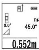 BOSCH GLM 50 C Professional - a) Netiesioginis aukšćio matavimas (žr. pav. B) - 7