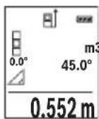 BOSCH GLM 50 C Professional - a) Kozvetett magassagmérés (lásda, B'abrát) - 1
