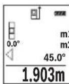 BOSCH GLM 50 C Professional - b) Dvigubas netiesioginis aukšćio matavimas (žr. pav. C) - 1