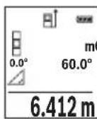 BOSCH GLM 50 C Professional - c) Neriame meranie dlzyk (pozri obrazok D) - 1