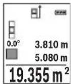 BOSCH GLM 50 C Professional - Mesure des surfaces - 1