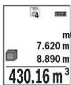 BOSCH GLM 50 C Professional - Memory value display - 1