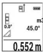BOSCH GLM 50 C Professional - a) Indirekt hojdmatning (se bild B) - 1