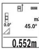 BOSCH GLM 50 C Professional - a) Augstuma netiesā mēriṣana (attëls B) - 8