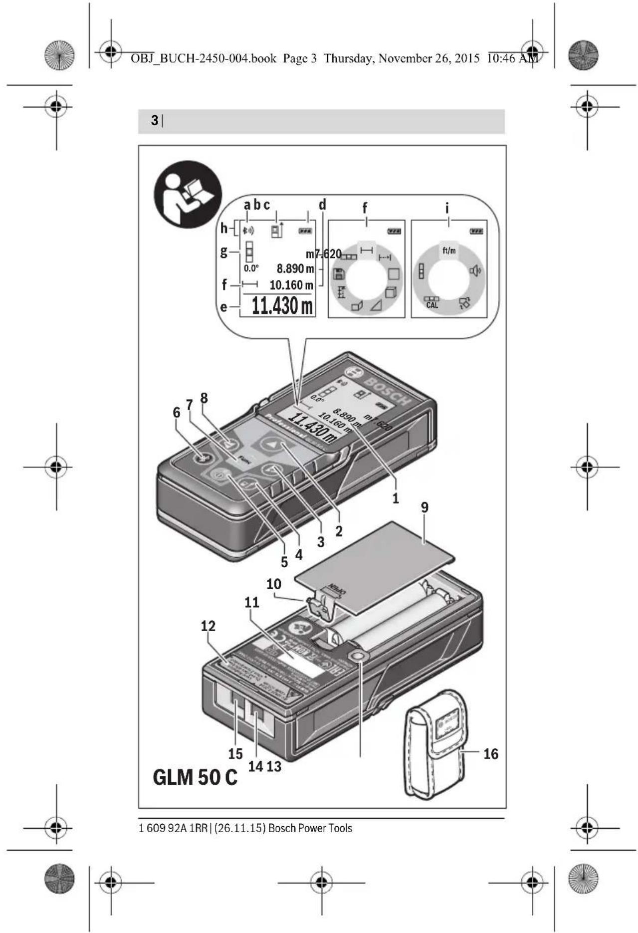 BOSCH GLM 50 C Professional - 9