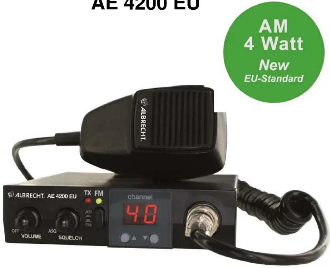 ALBRECHT AE 4200 EU - CB Radio AE 4200 EU - 1