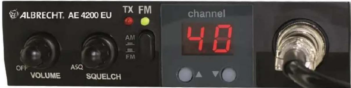 ALBRECHT AE 4200 EU - Vue de face - 2